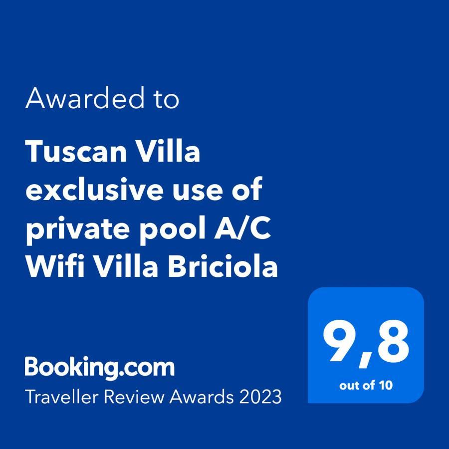 Tuscan Villa Exclusive Use Of Private Pool A/C Wifi Villa Briciola คาปานโนริ ภายนอก รูปภาพ